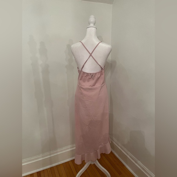 DUSTY ROSE PINK DRESS - Picture 3 of 4